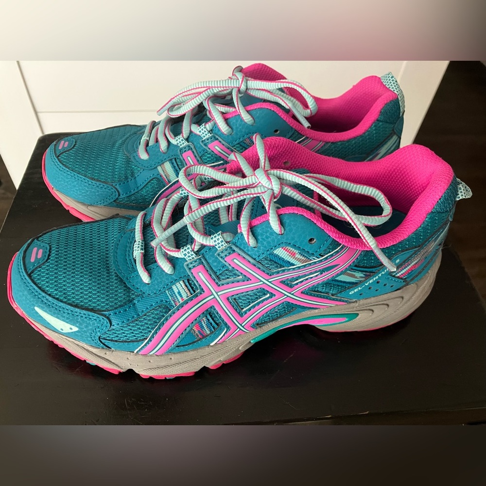 NWOT Asics Gel Venture 5 Trail Running Shoes Ocean Depth - Picture 1 of 9
